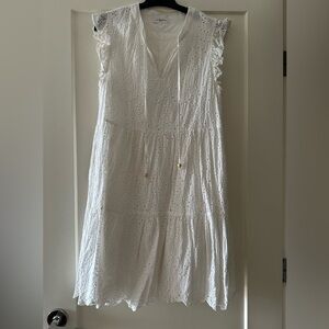 CJLA White Kendra dress size M